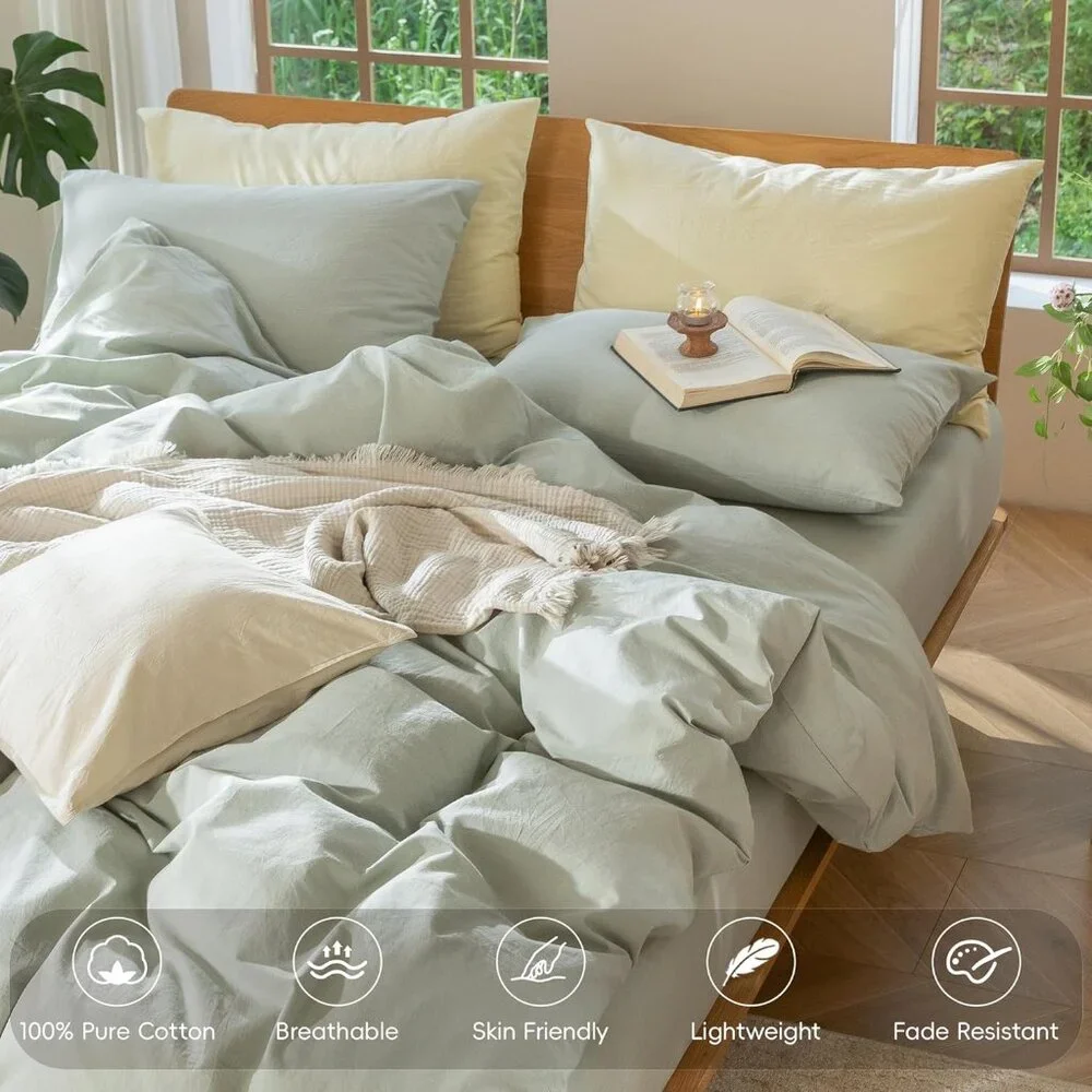 MooMee Bedding Duvet Cover Set Full 80